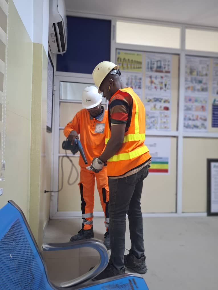 Equipment testing during commissioning